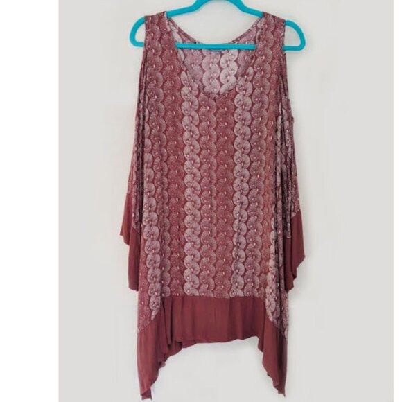 Manaola Dresses & Skirts - Manaola Kinalau Collection Long Sleeve Cold Shoulder Dress